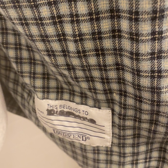 Lands’ End Zip-up Lined Nylon Hooded Jacket - Picture 7 of 8